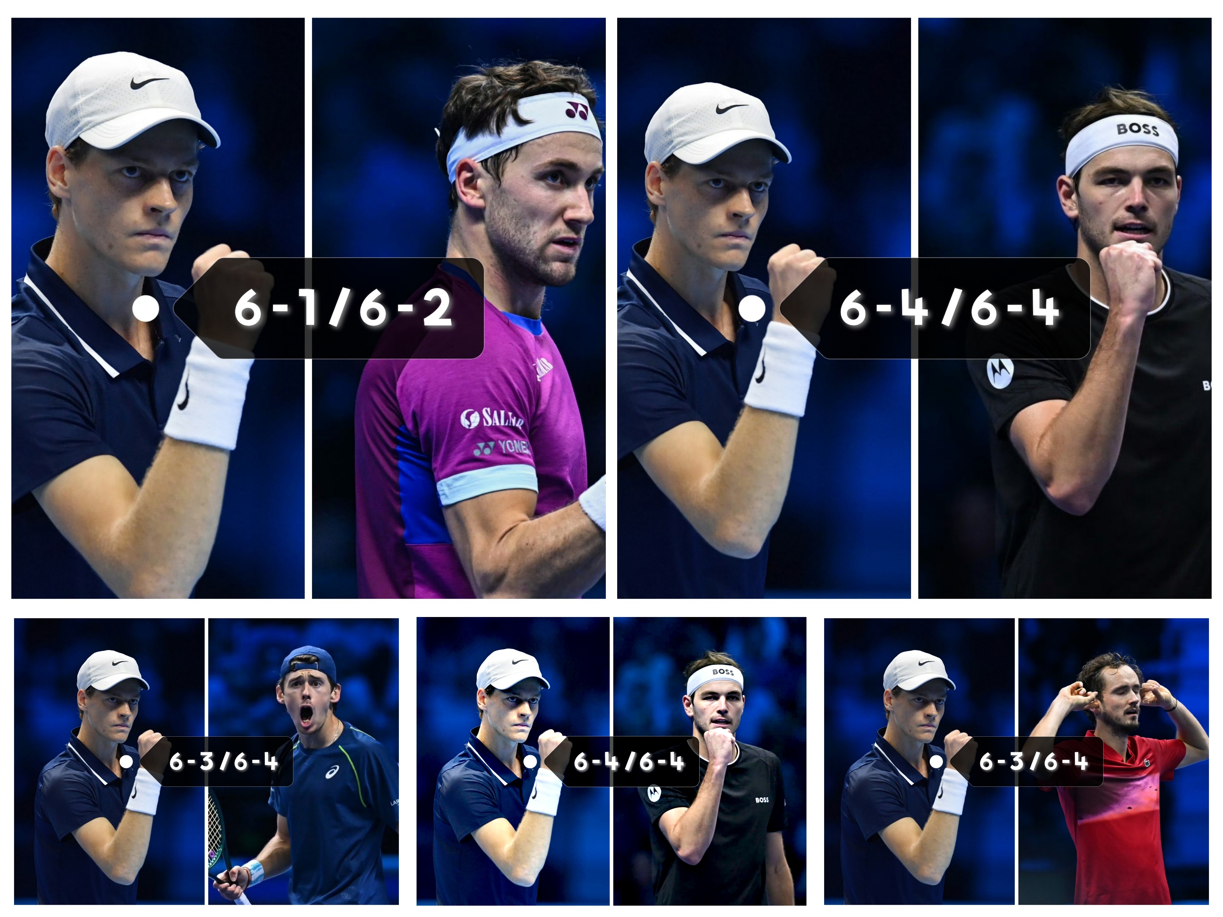 蒙特卡洛大师赛鏖战ATP总决赛,辛纳高光表现 蒙特卡洛大师赛鏖战ATP总决赛,辛纳高光表现